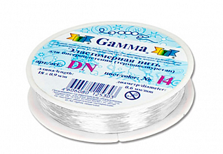 Резинка для бисера d.0,6 мм