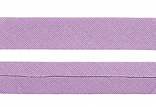 Косая бейка х/б Лавандовый (166) 20мм (рул.73,15м)