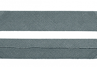 Косая бейка х/б Грифельный (315) 20мм (рул.73,15м)