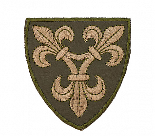 Термоаппликация "Герб" хаки